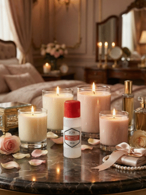 Fragancia velas Glamour y Belleza Velas de Navidad